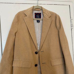 BROOKS BROTHERS Boys Corduroy Khaki Sports Coat